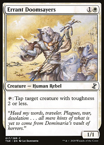 Errant Doomsayers