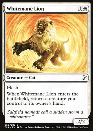 Whitemane Lion