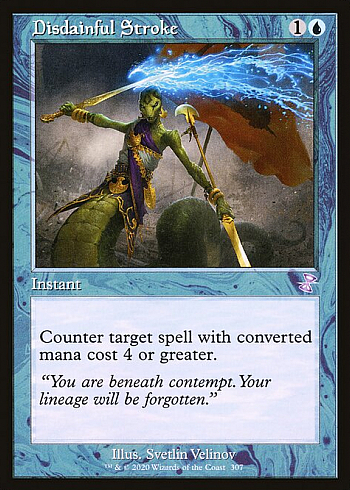 Disdainful Stroke