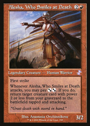 Alesha, Who Smiles at Death