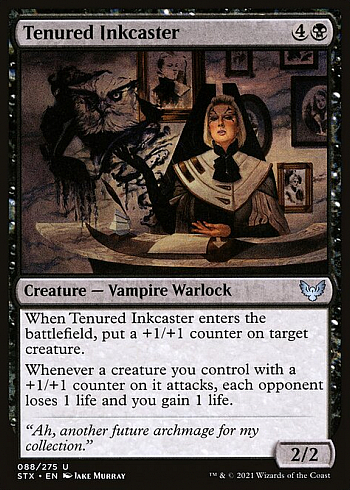 Tenured Inkcaster