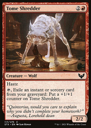 Tome Shredder