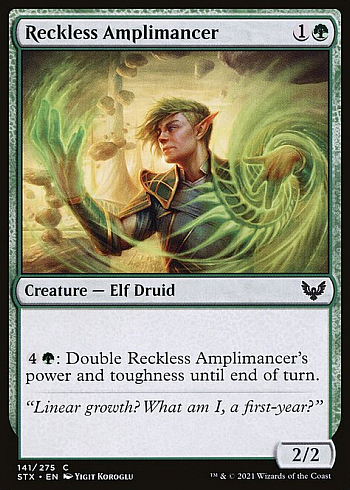 Reckless Amplimancer