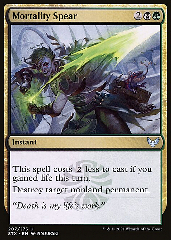 Mortality Spear