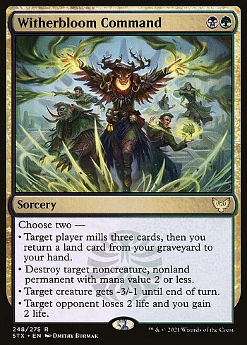 Witherbloom Command