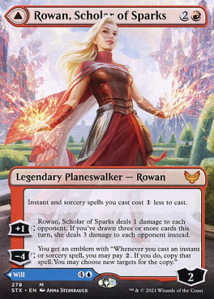 Rowan, Scholar of Sparks // Will, Scholar of Frost