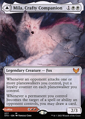 Mila, Crafty Companion // Lukka, Wayward Bonder