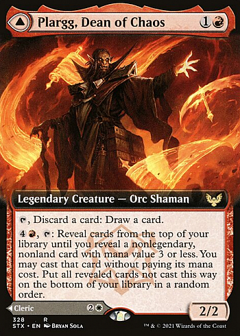 Plargg, Dean of Chaos // Augusta, Dean of Order