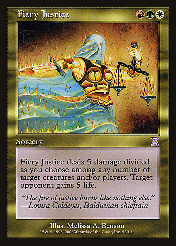 Fiery Justice