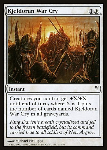 Kjeldoran War Cry