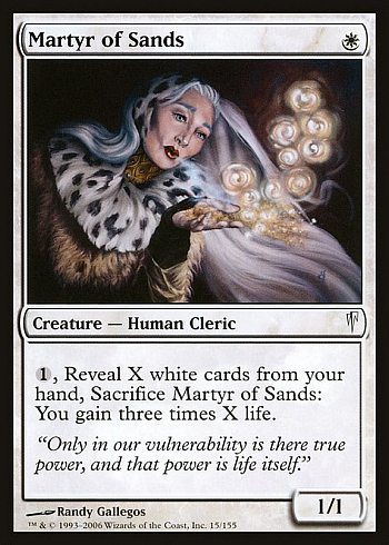 Martyr of Sands