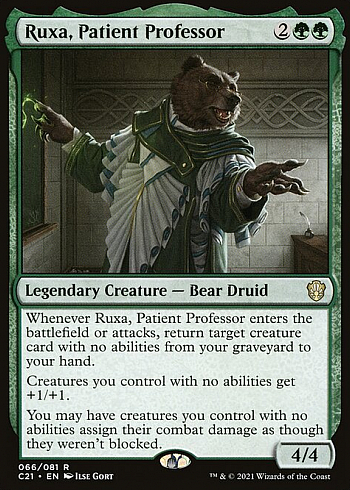 Ruxa, Patient Professor