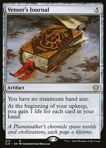 Venser's Journal
