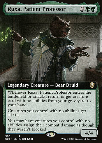 Ruxa, Patient Professor