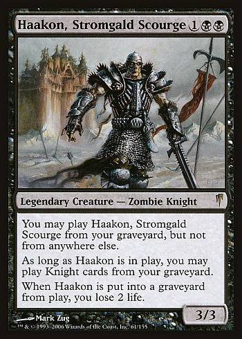 Haakon, Stromgald Scourge