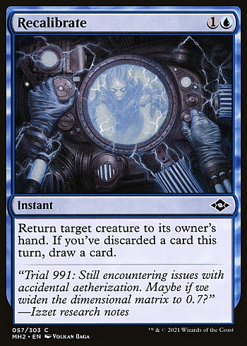 Recalibrate