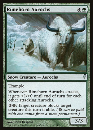 Rimehorn Aurochs