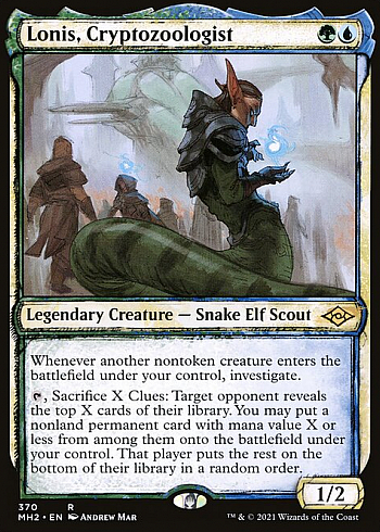 Lonis, Cryptozoologist