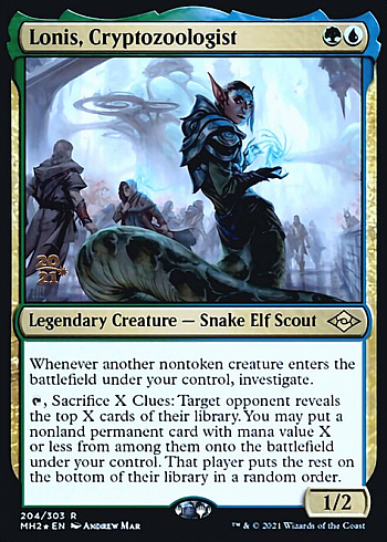 Lonis, Cryptozoologist