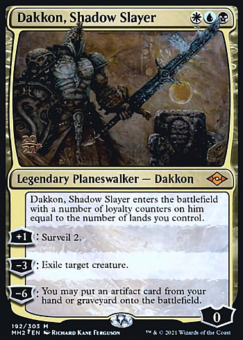 Dakkon, Shadow Slayer