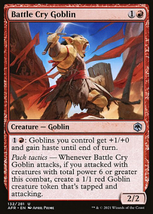 Battle Cry Goblin