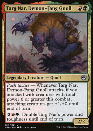 Targ Nar, Demon-Fang Gnoll