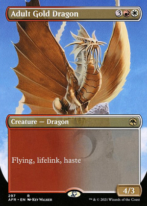 Adult Gold Dragon