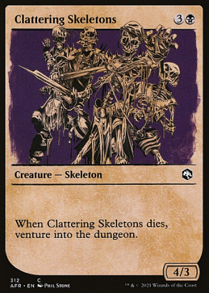 Clattering Skeletons