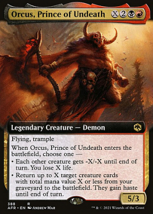 Orcus, Prince of Undeath