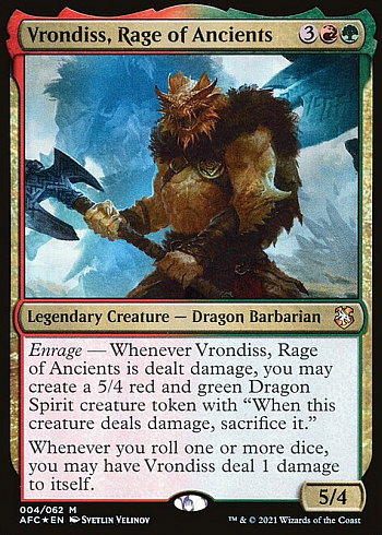 Vrondiss, Rage of Ancients