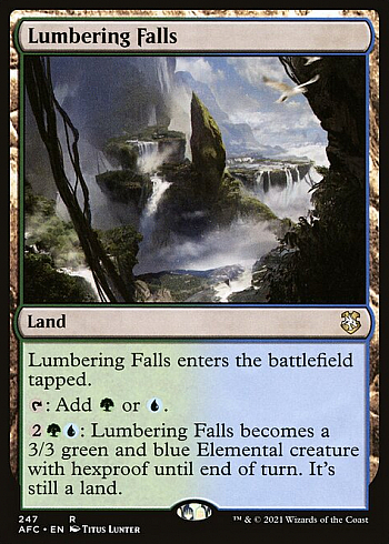 Lumbering Falls
