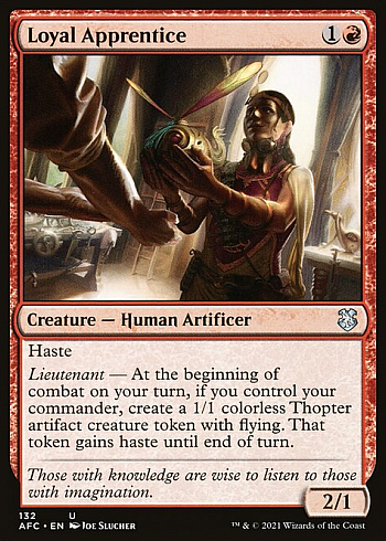 Loyal Apprentice
