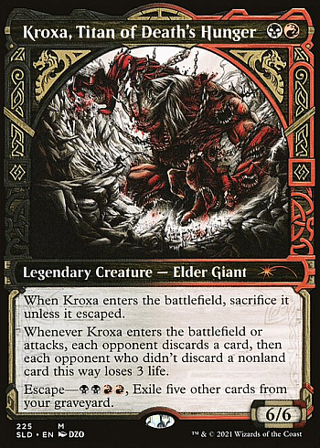 Kroxa, Titan of Death's Hunger