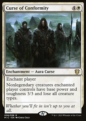 Curse of Conformity