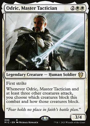 Odric, Master Tactician