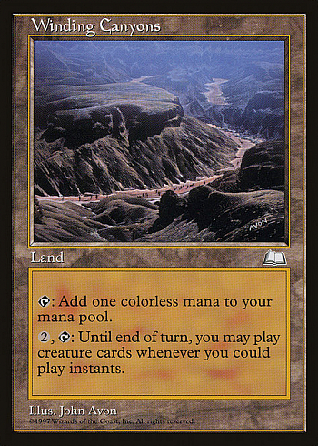 Winding Canyons
