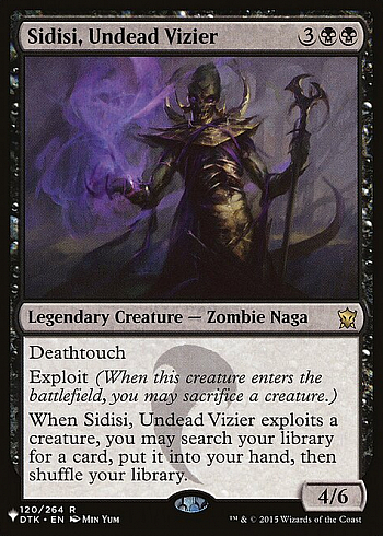 Sidisi, Undead Vizier