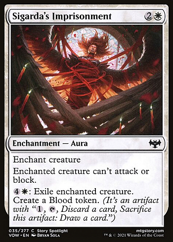 Sigarda's Imprisonment