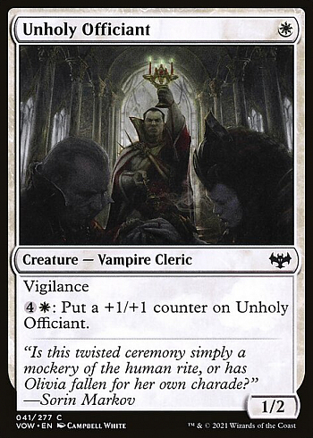 Unholy Officiant