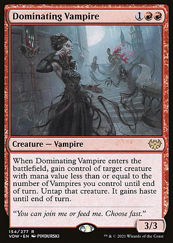 Dominating Vampire