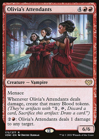 Olivia's Attendants