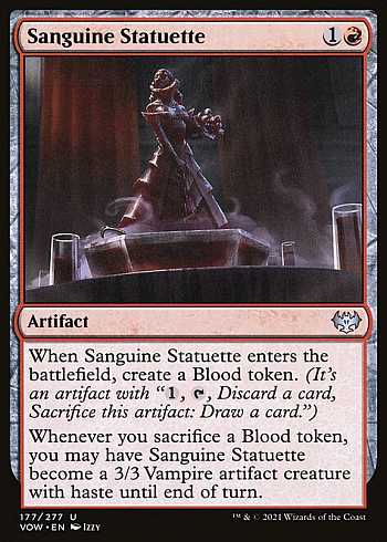 Sanguine Statuette