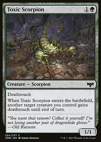 Toxic Scorpion