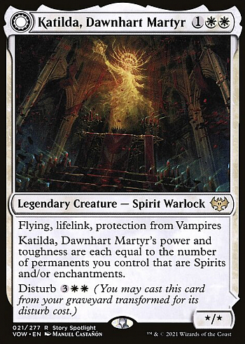 Katilda, Dawnhart Martyr // Katilda's Rising Dawn