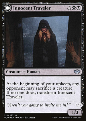 Innocent Traveler // Malicious Invader