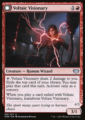 Voltaic Visionary // Volt-Charged Berserker