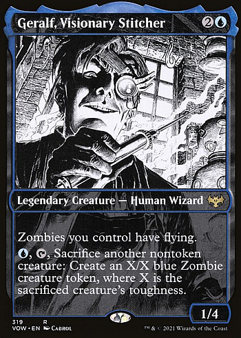 Geralf, Visionary Stitcher