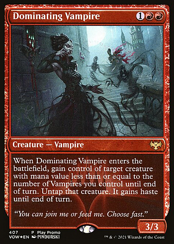 Dominating Vampire