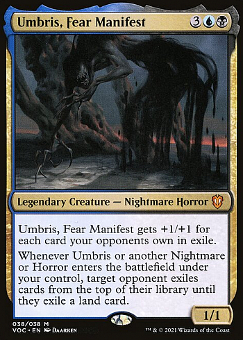 Umbris, Fear Manifest