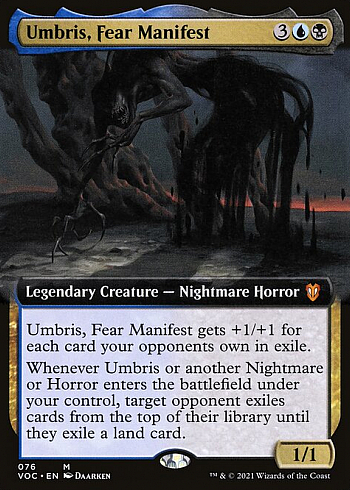 Umbris, Fear Manifest